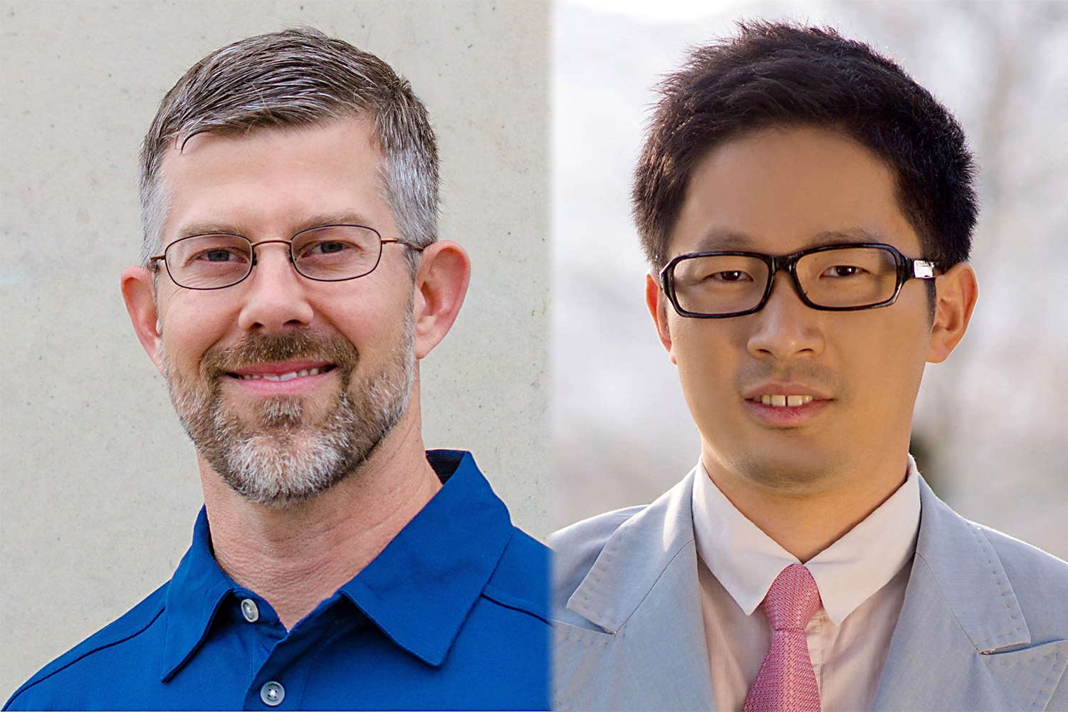 ISE's newest faculty: Dr. Michael Madigan (left) and Dr. Weijun Xie Dr. Michael Madigan (left) and Dr. Weijun Xie