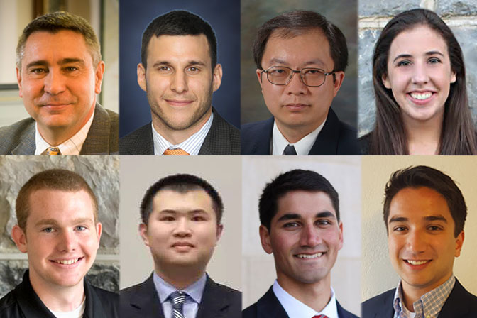 IISE Award recipients (from left): Dr. Don Taylor, Dr. Blake Johnson, Dr. James Kong, Mary Buckingham, Dylan Burnette, Chenang Liu IISE Award recipients (from left): Dr. Don Taylor, Dr. Blake Johnson, Dr. James Kong, Mary Buckingham, Dylan Burnette, Chenang Liu
