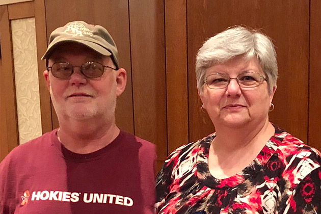 2018 CASE Technical Award recipient Randy Waldron and Jenny Frank Award recipient Joyce Vest 2018 CASE Technical Award recipient Randy Waldron and Jenny Frank Award recipient Joyce Vest