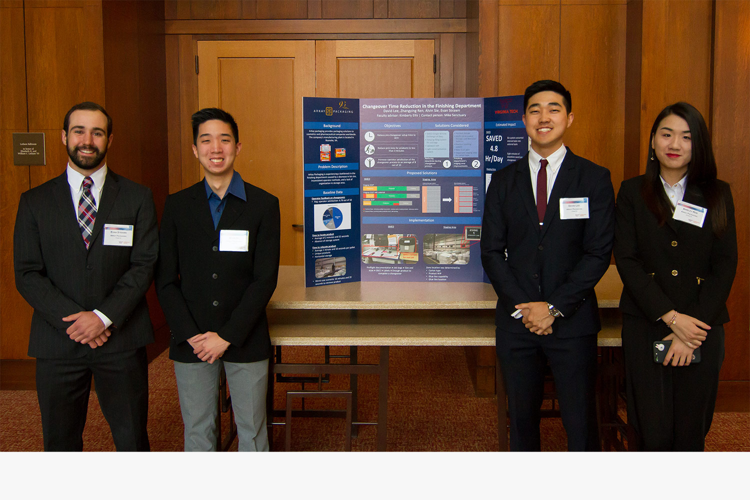 Team 8: David Lee, Shirley Ren, Alvin Sie, Evan Strawn