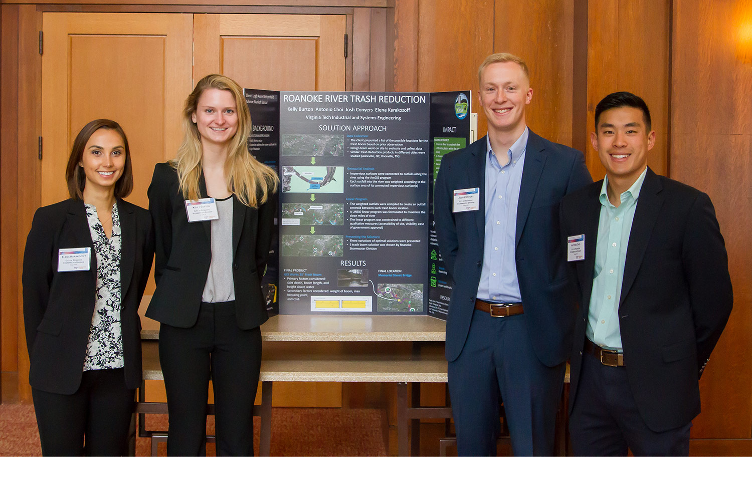 Team 33: Kelly Burton, Josh Conyers, Antonio Choi, Elena Karakozoff