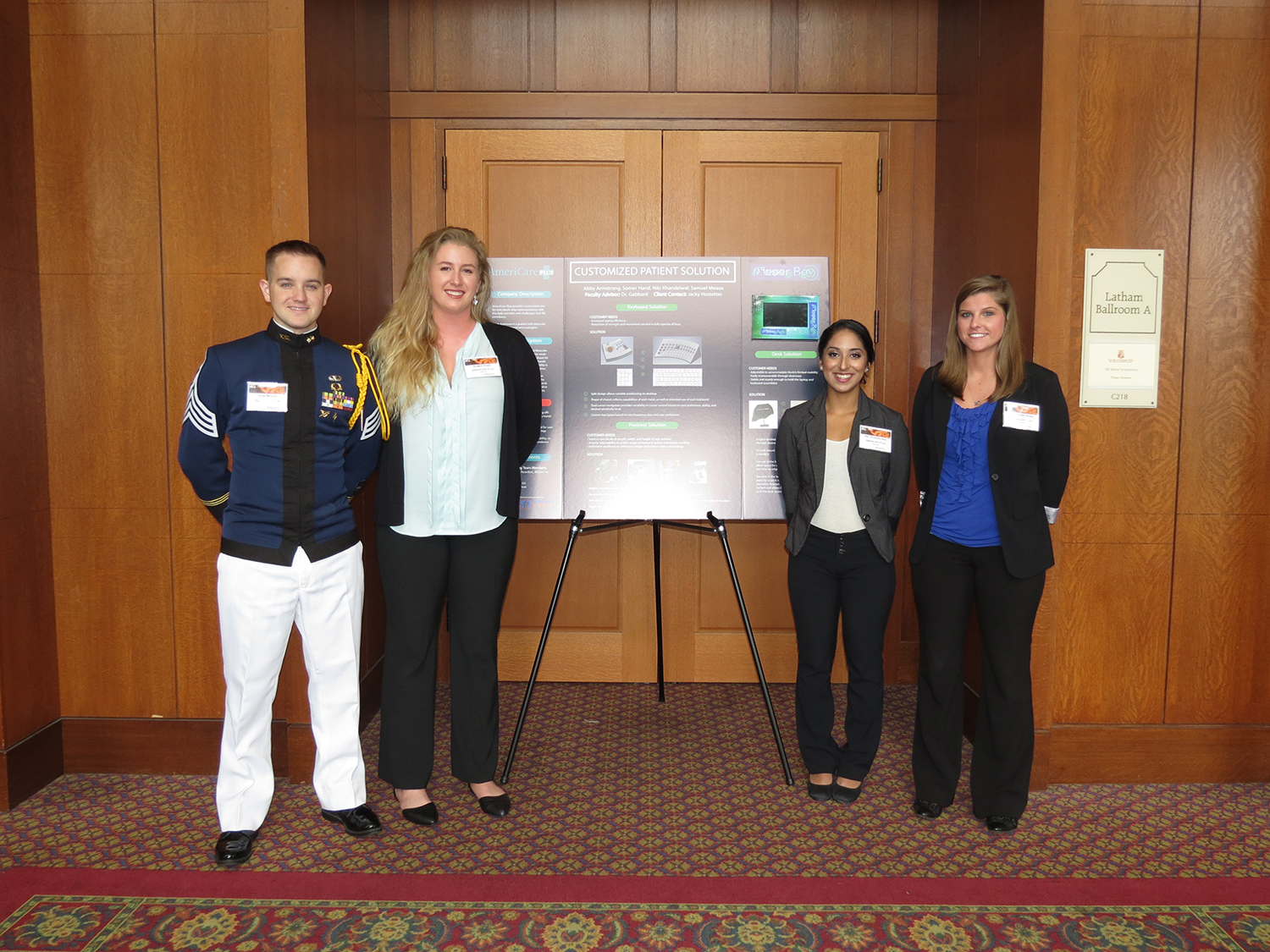 Team 5: Abby Armstrong, Somer Hand, Niki Khandelwal, Sam Meaux