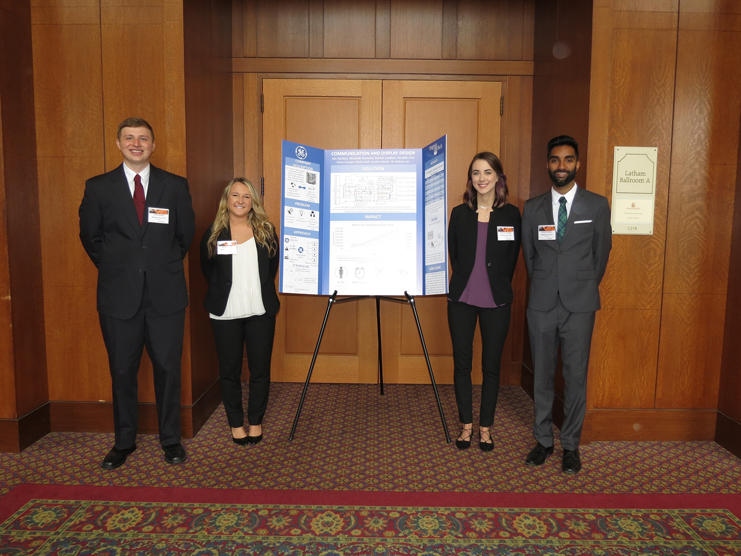 Team 13: Jon Gordon, Muneeb Hameed, Rachel Landers, Kendall Urie