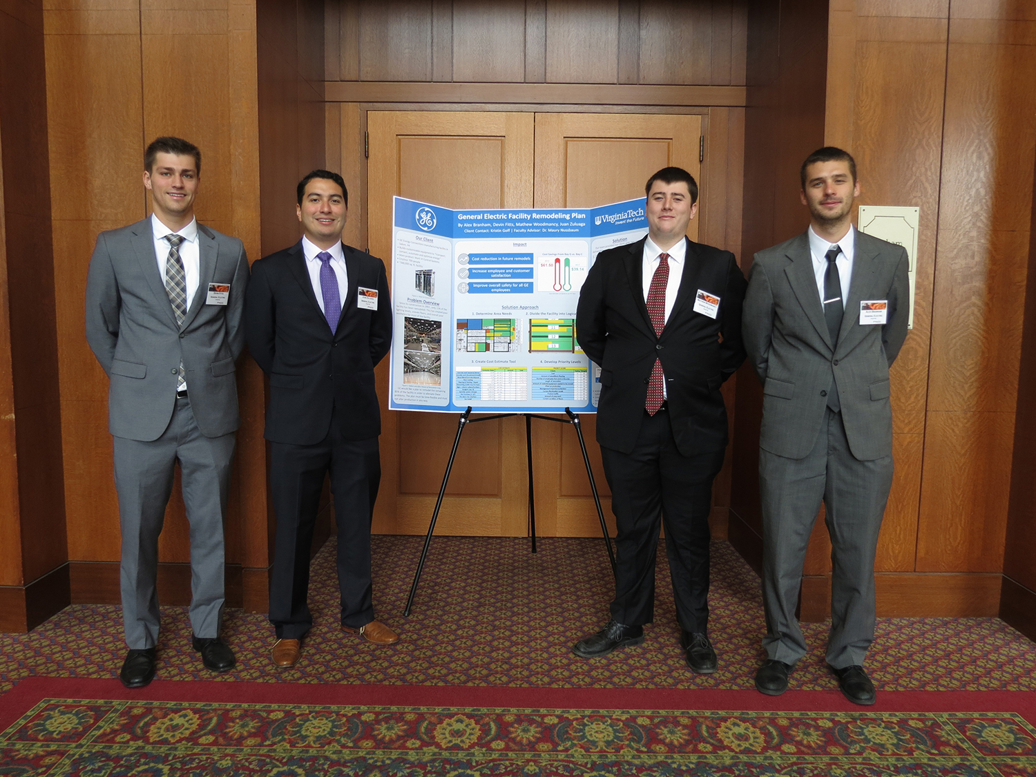 Team 15: Alex Branham, Devin Fitts, Mathew Woodmancy, Juan Zuluaga
