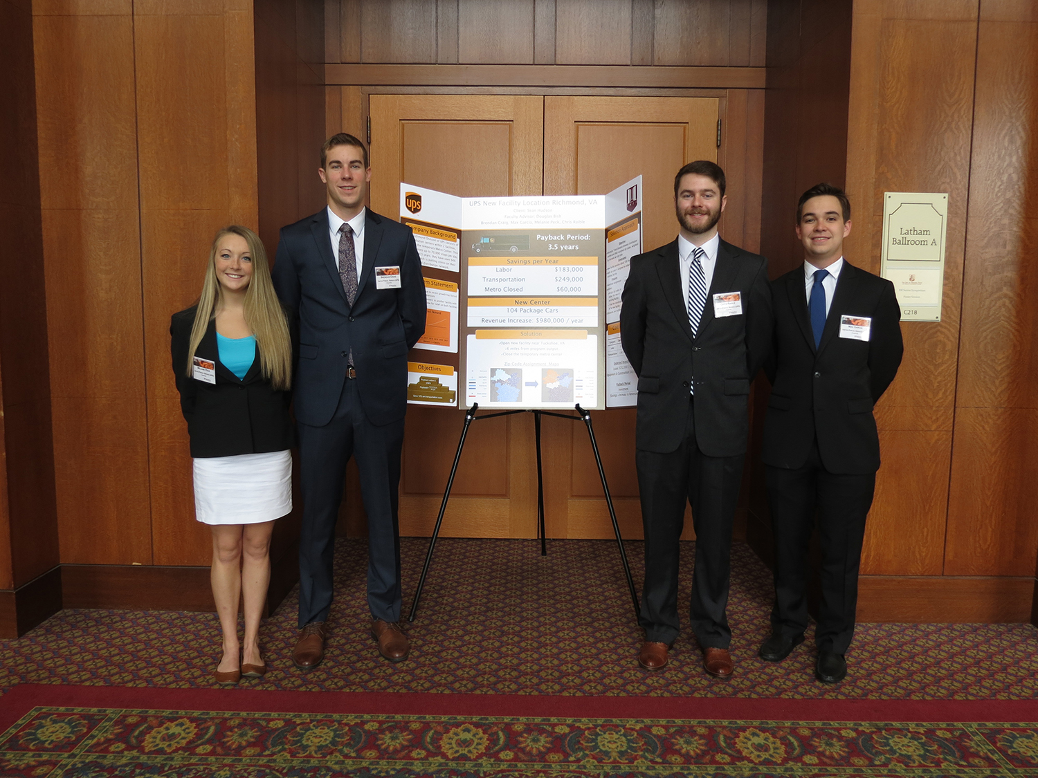 Team 32: Brendan Craig, Max Garcia, Melanie Peck, Chris Raible