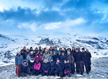 GREEN Program Participants GREEN Program participants in Iceland, January 3rd – 10th.