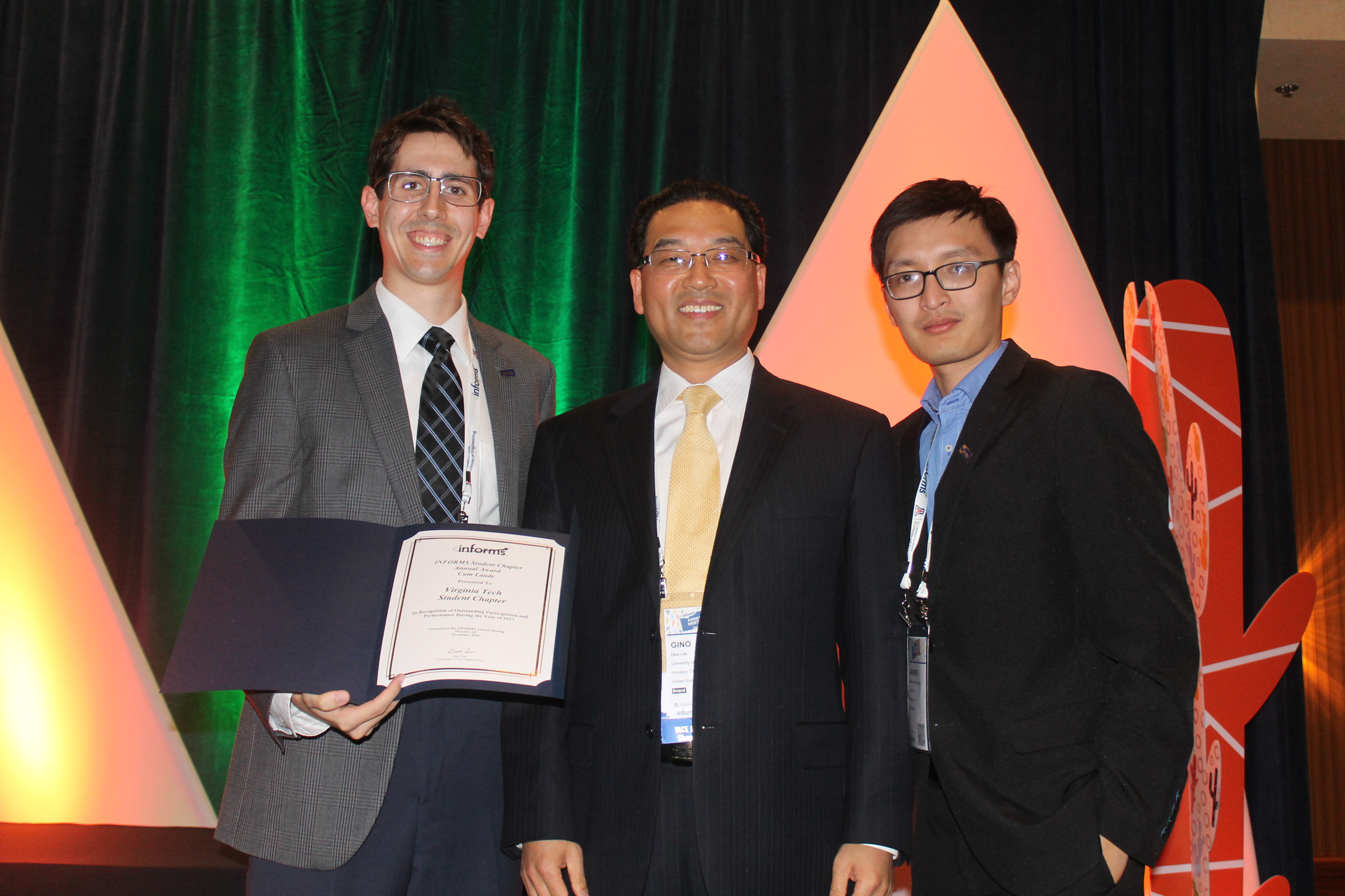 INFORMS Student Chapter Award