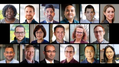 a group of 17 dean's fellows from the College of Engineering