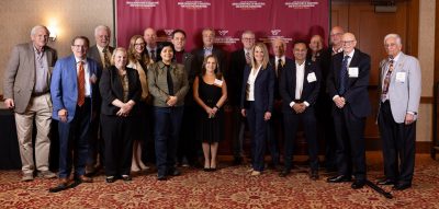 Inductees, both past and present, during the academy awards ceremony in 2024. 